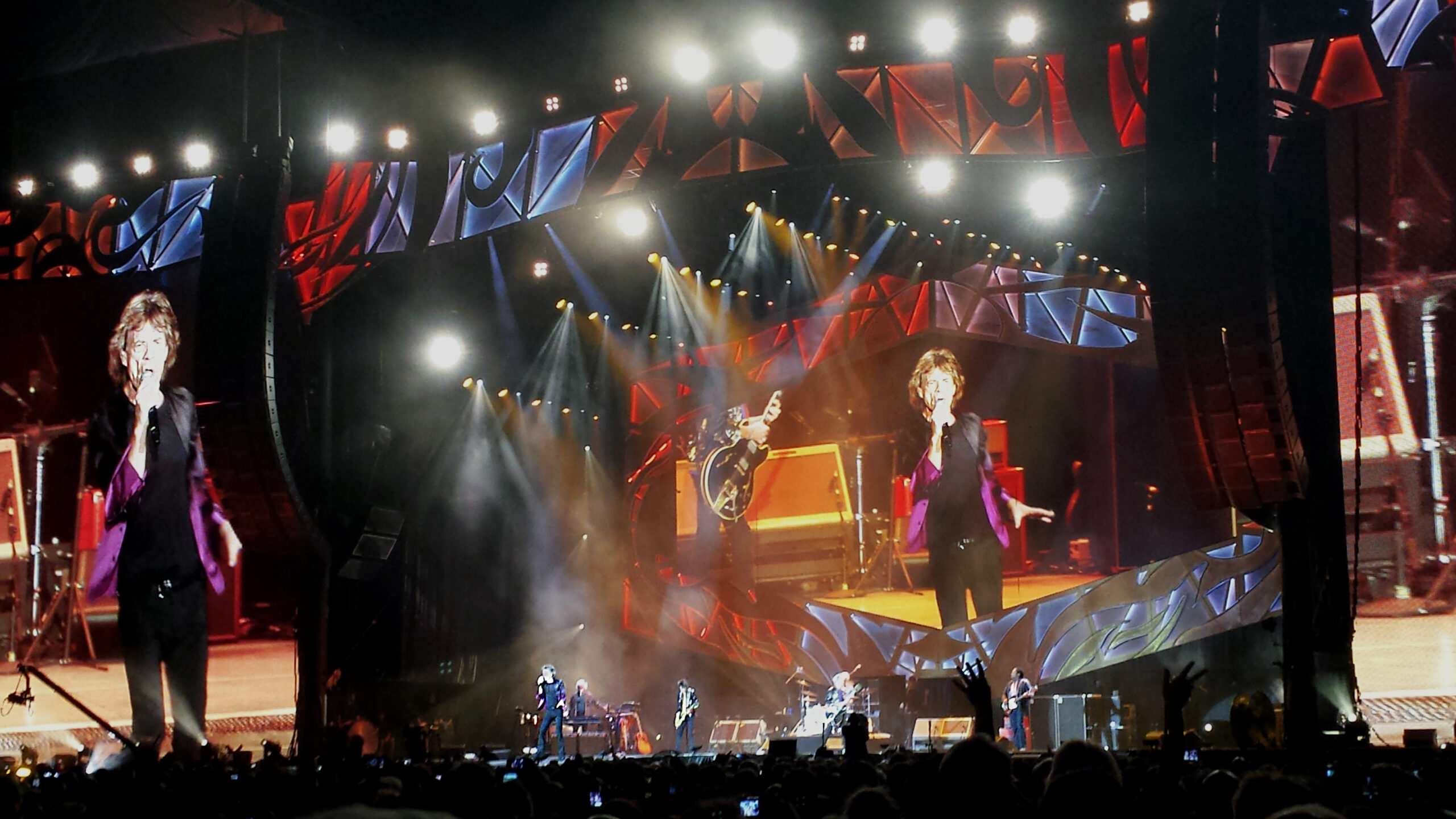 The Rolling Stones at LP Field in Nashville. Photo by: Matthew McGuire