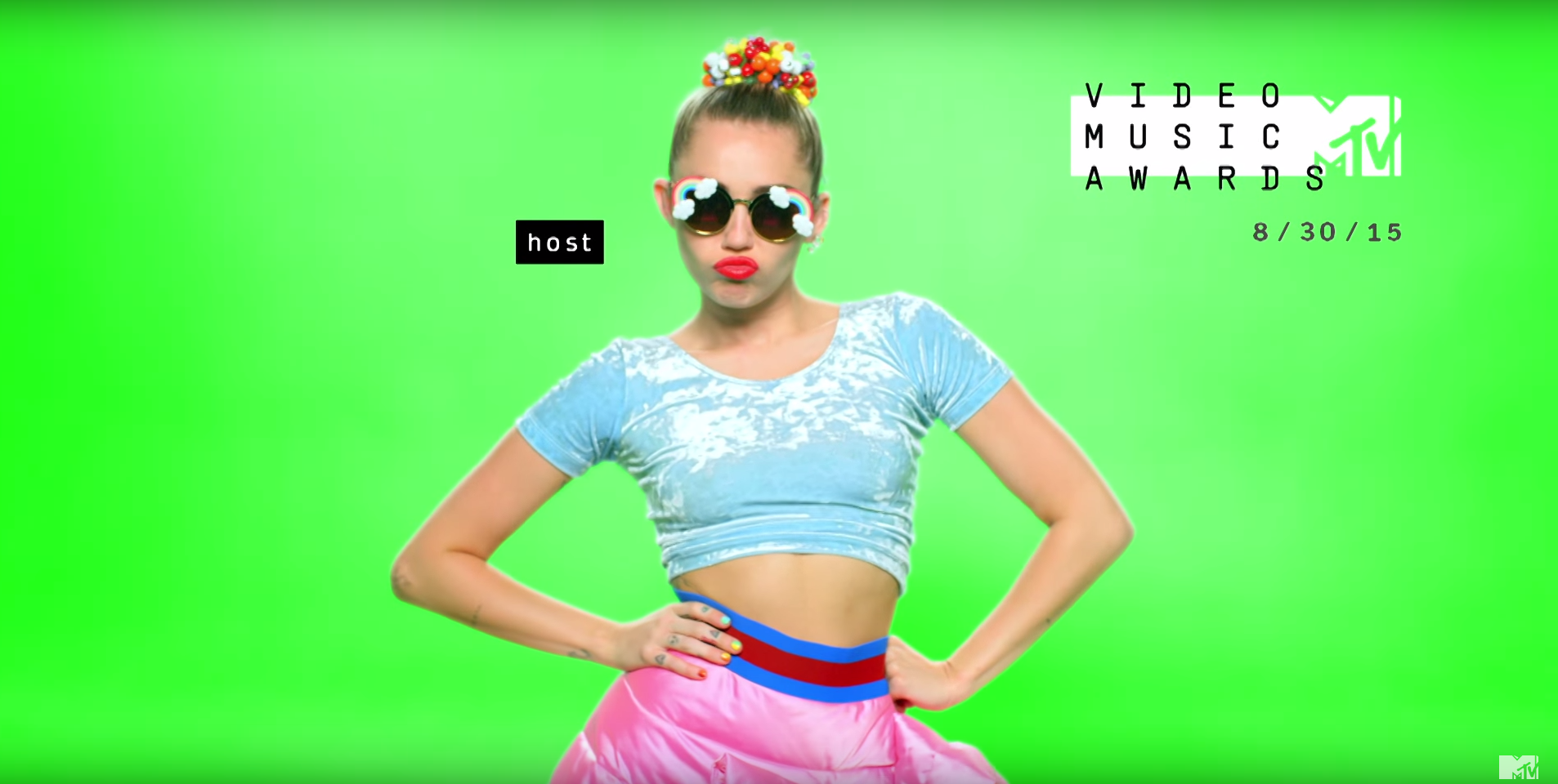 Miley Cyrus, host the 2015 VMAs.