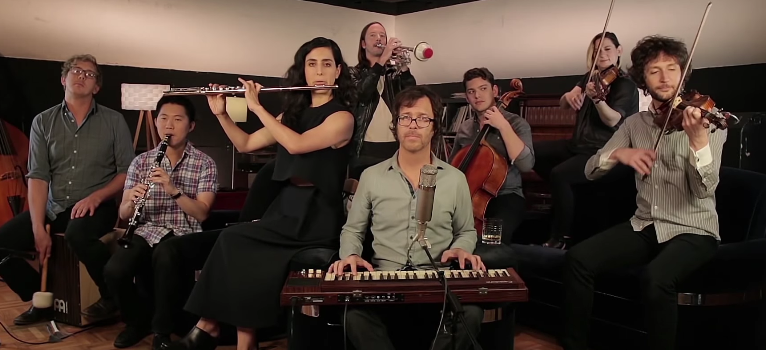 Ben Folds with yMusic. Photo by: New West Records / YouTube