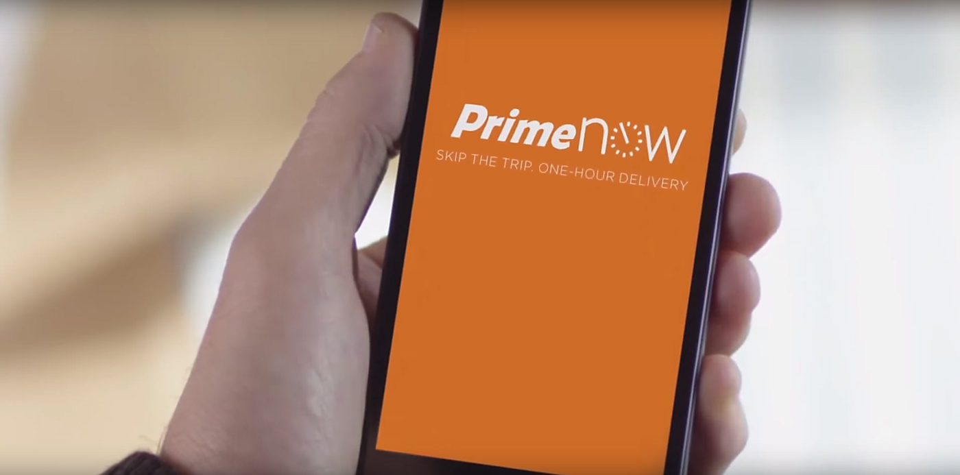 Amazon Prime Now. Photo by: Amazon / YouTube