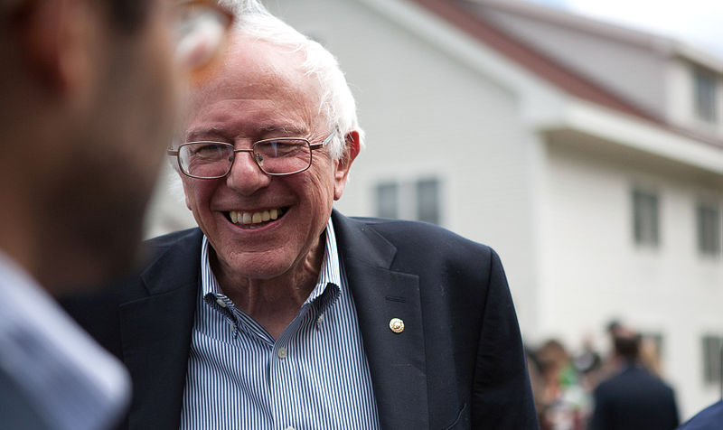 Bernie Sanders portrait. Photo by: Wikimedia Commons