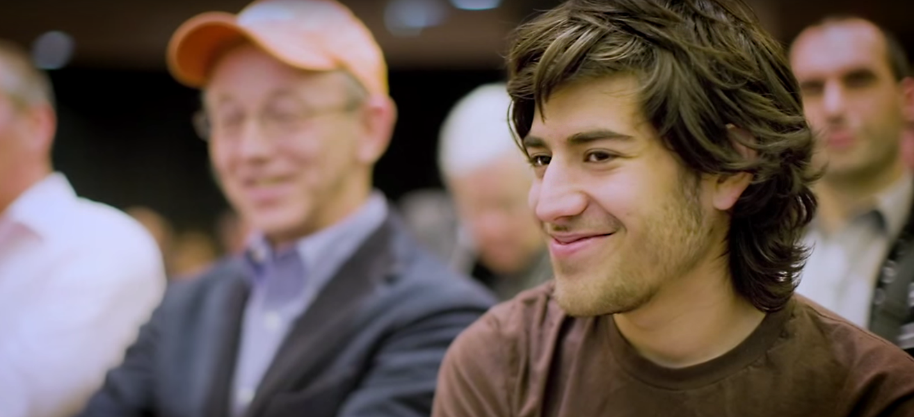 Aaron Swartz still image. Photo by: The Internet's Own Boy: The Story of Aaron Swartz / Brian Knappenberger / YouTube