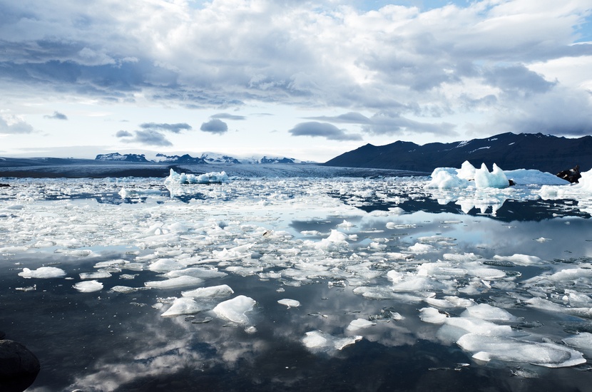 Climate cold glacier iceberg. Icelandic glaciers. Photo by: Jay Mantri