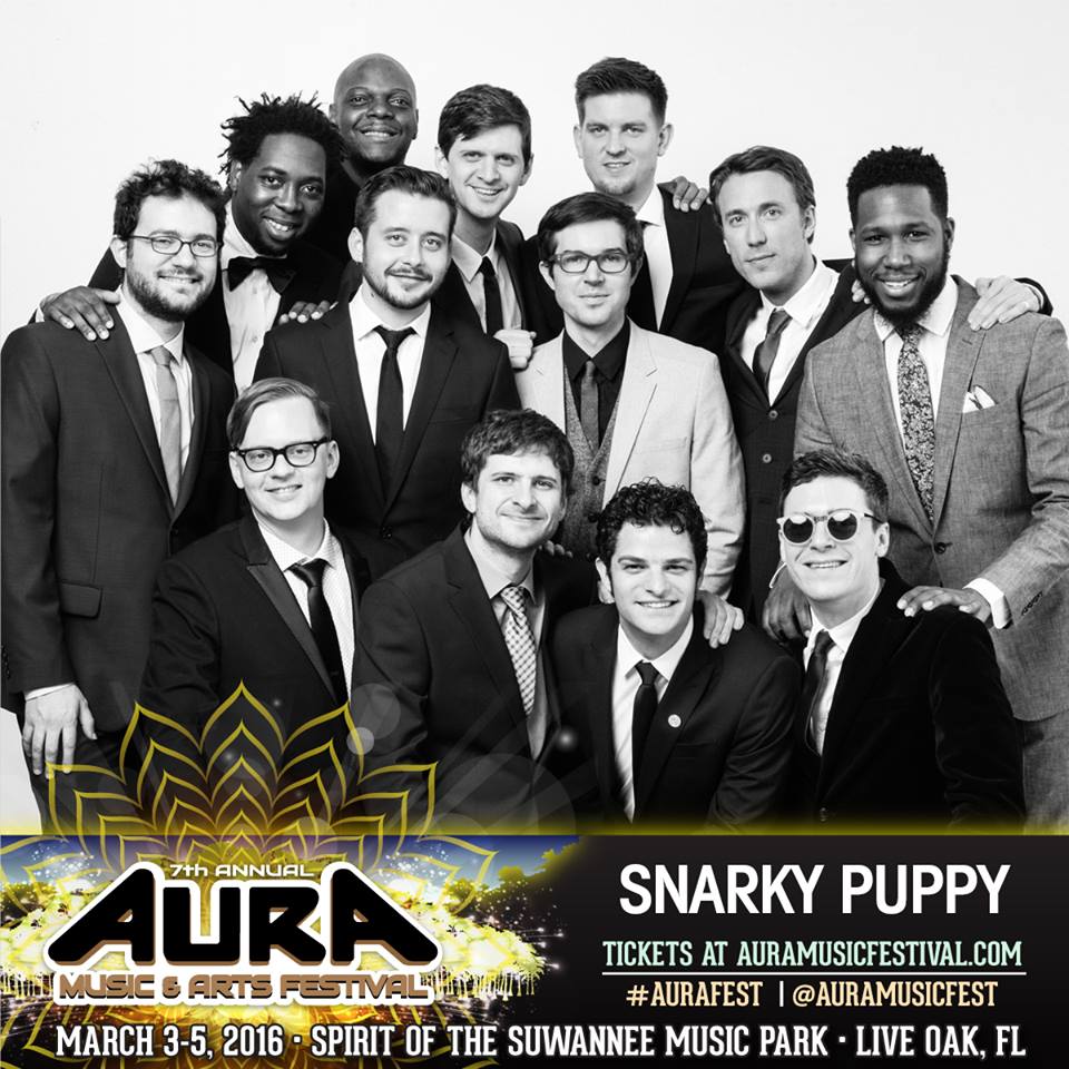 Snarky Puppy at AURA Music Festival 2016. Photo by: Snarky Puppy / AURA Music Festival