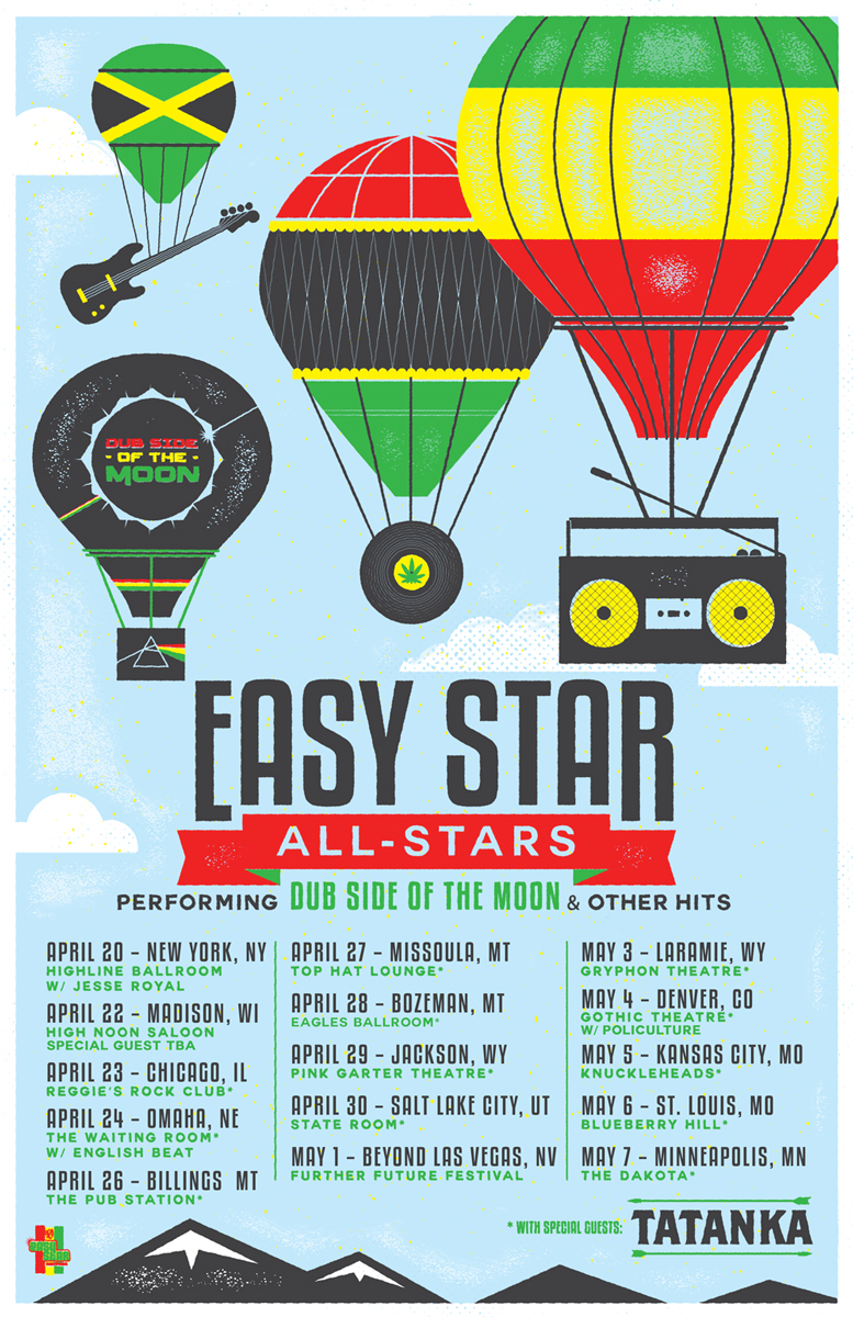 Easy Star All-Stars Spring tour. Photo provided.