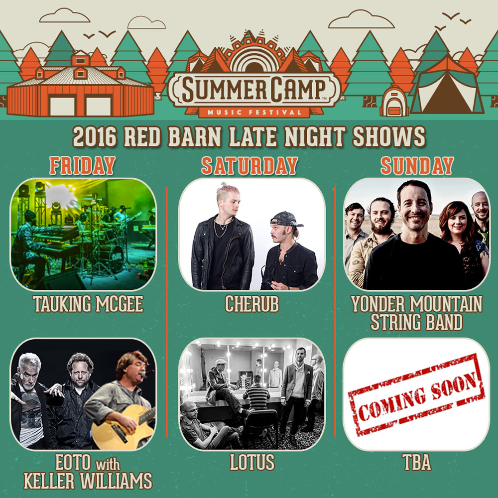 Summer Camp Music Festival 2016 late night shows. Photo provided.