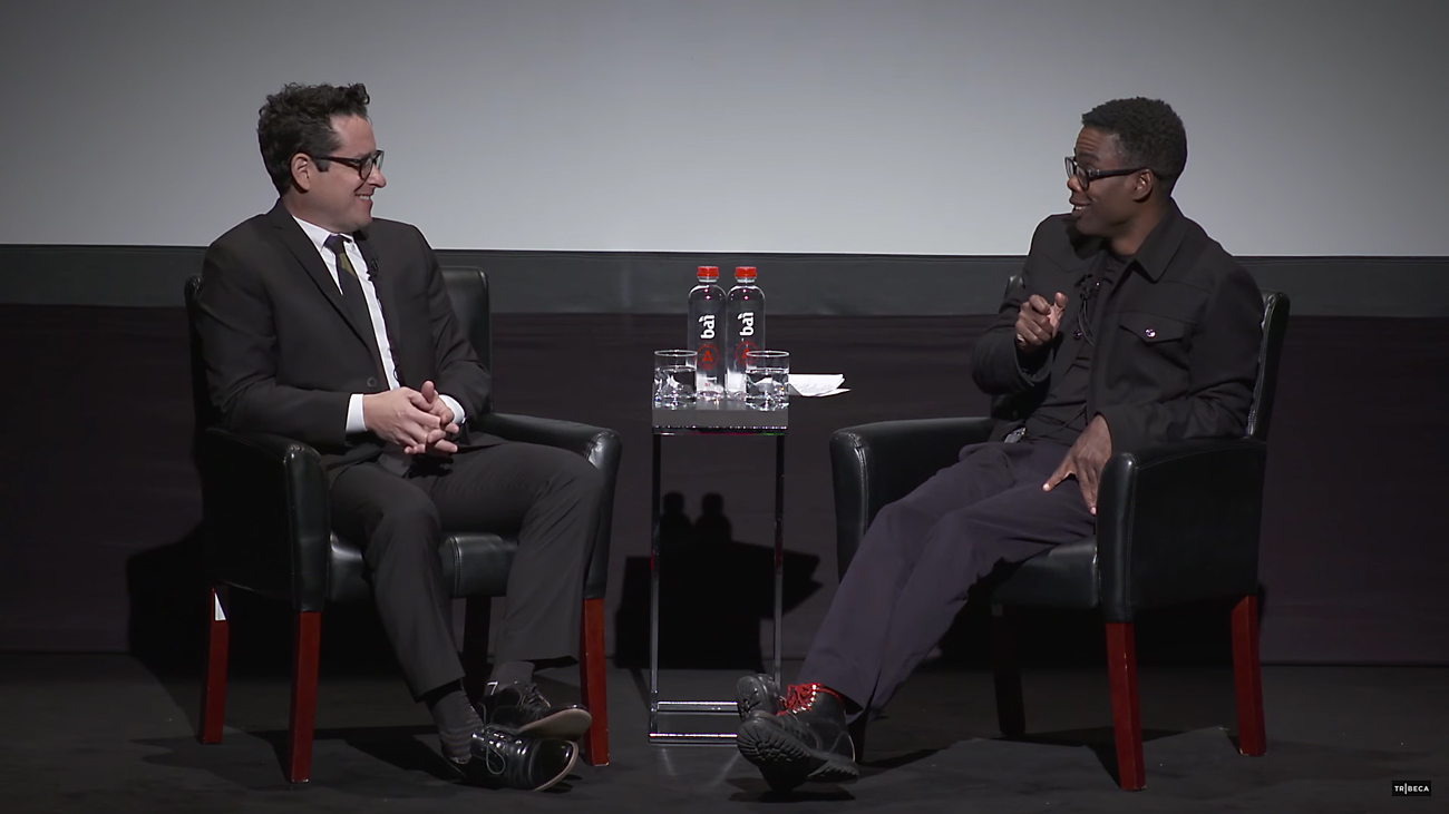 Tribeca Talks 2016 with Chris Rock and J.J. Abrams. Photo by: Tribeca / YouTube