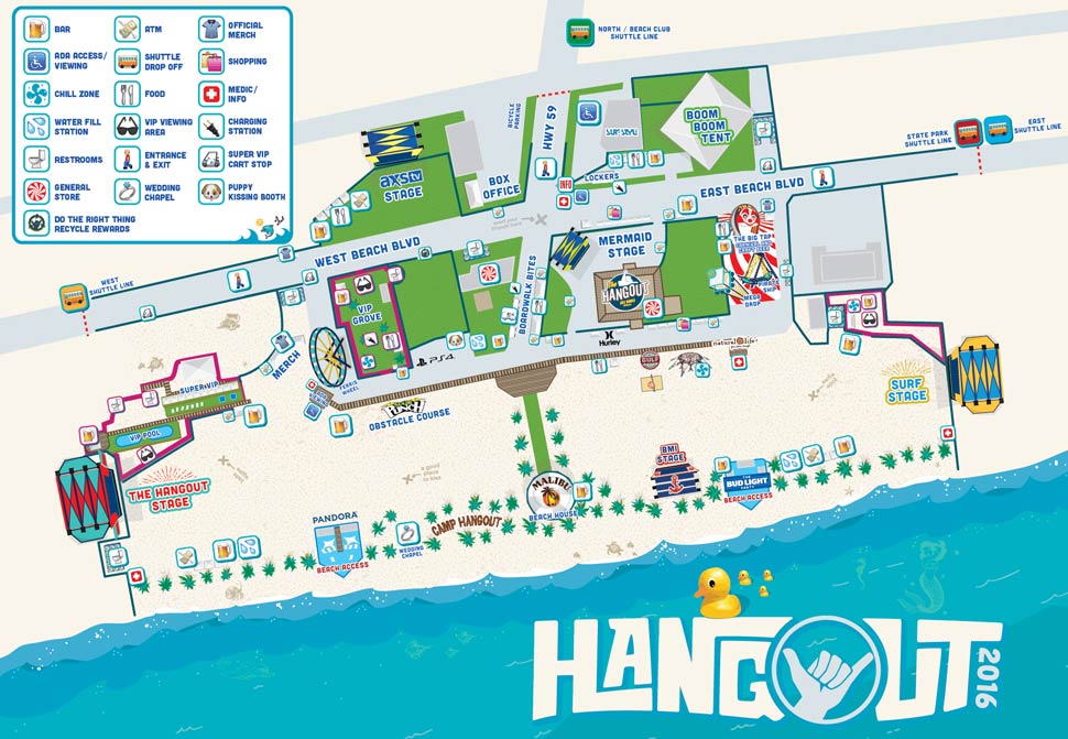 Hangout Music Festival 2016. Photo by: Hangout Fest