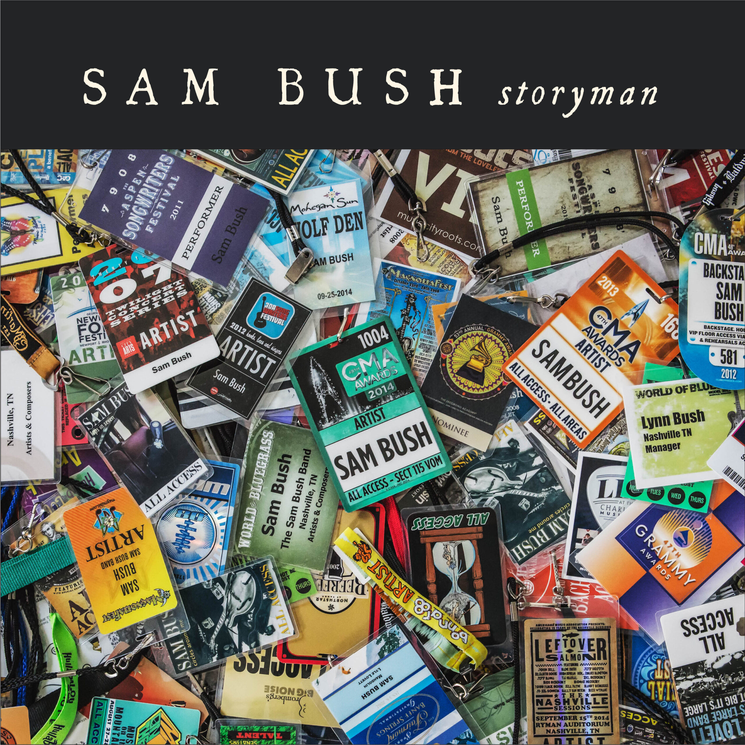 Sam Bush Storyman album artwork. Photo provided.