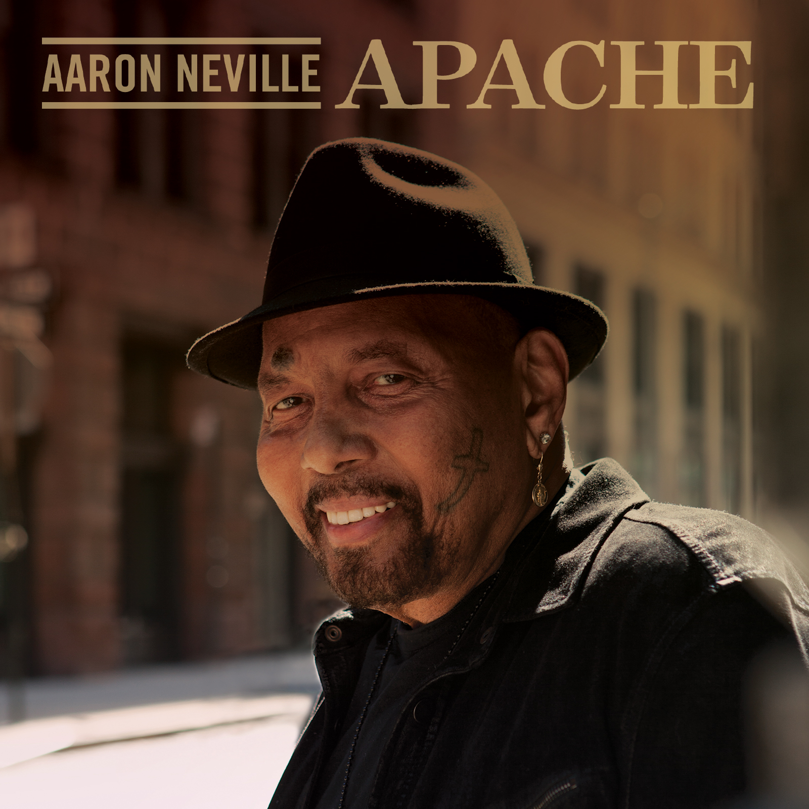 Aaron Neville, Apache album cover. Photo by: Red Light Management
