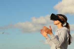 Virtual reality. Photo by: Bradly Hook