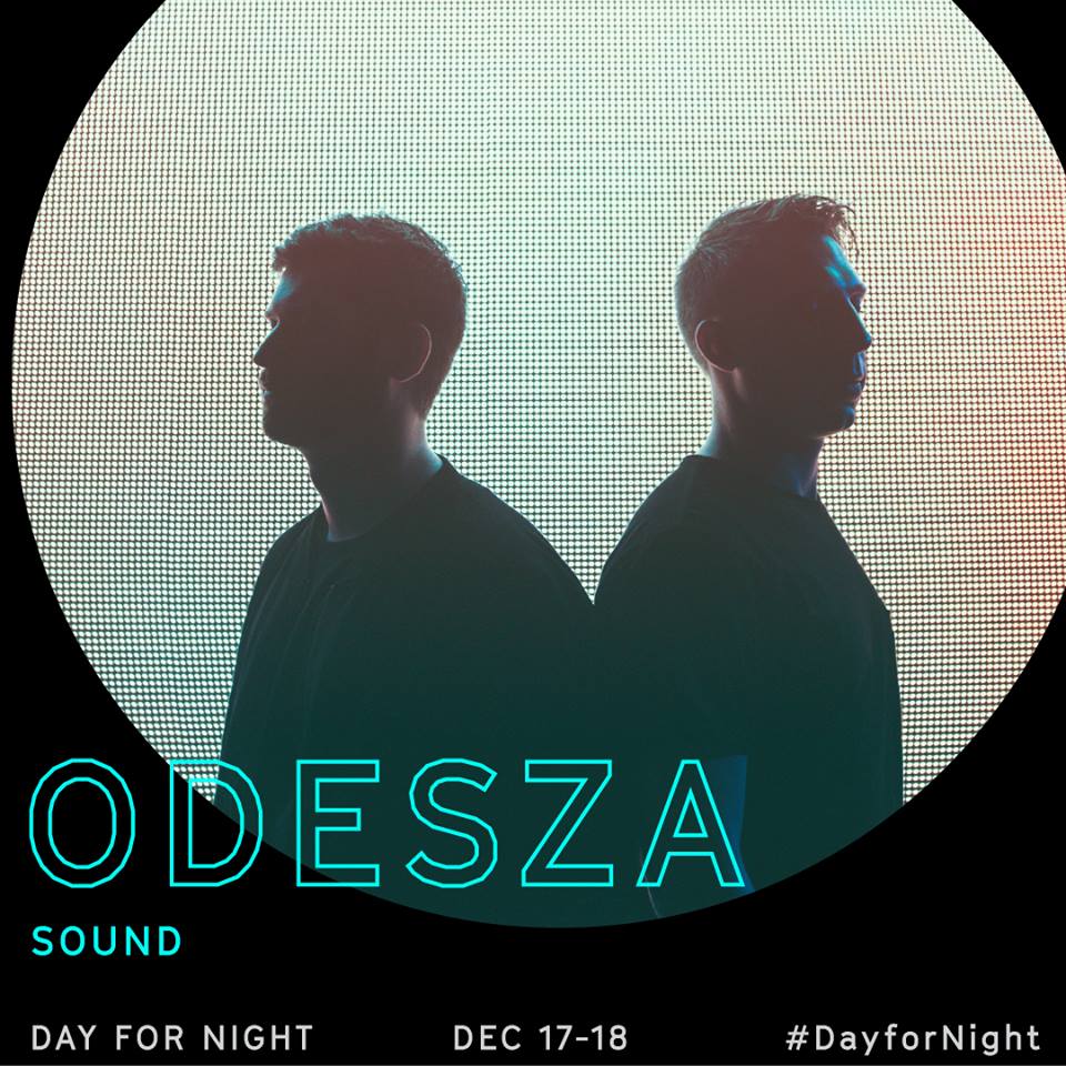 ODESZA performing at Day for Night Festival 2016. Photo by ODESZA