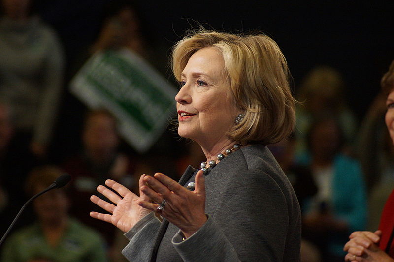 Hillary Clinton in November 2014. Photo by: Marc Nozell / Wikimedia Commons