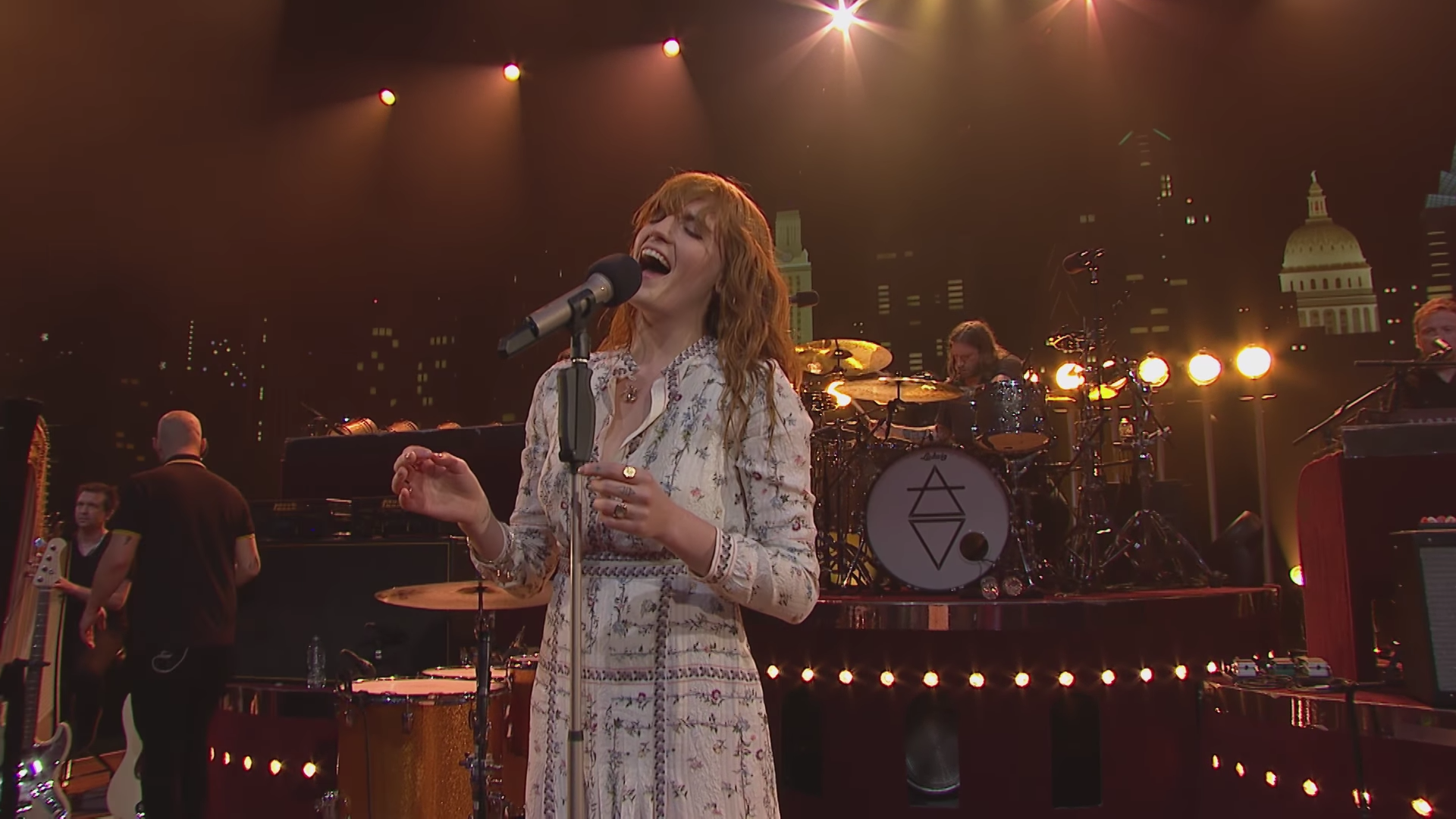 Florence + The Machine on Austin City Limits TV. Photo by: Austin City Limits / YouTube