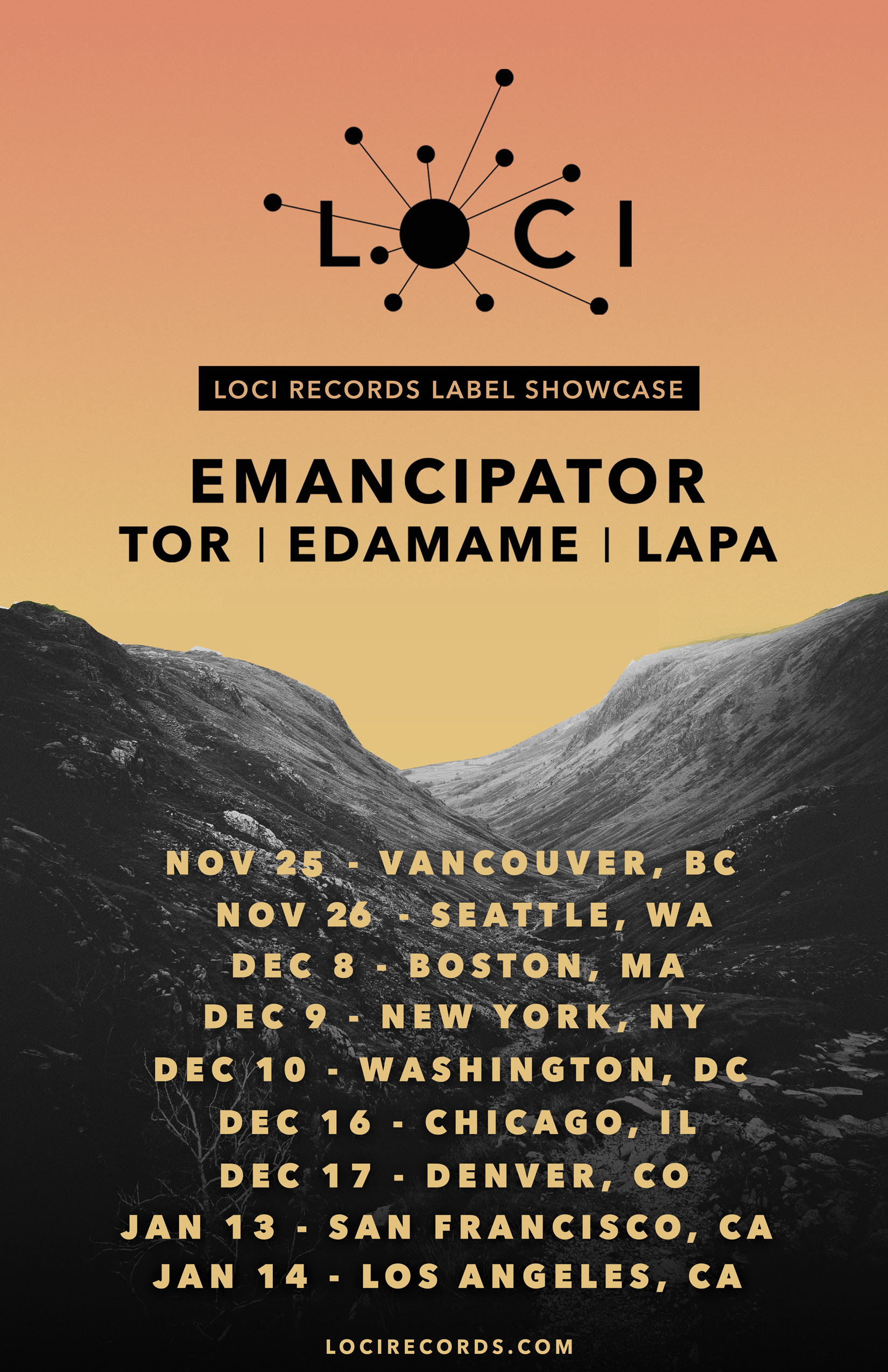 Emancipator and Loci Records Tour. Photo provided.