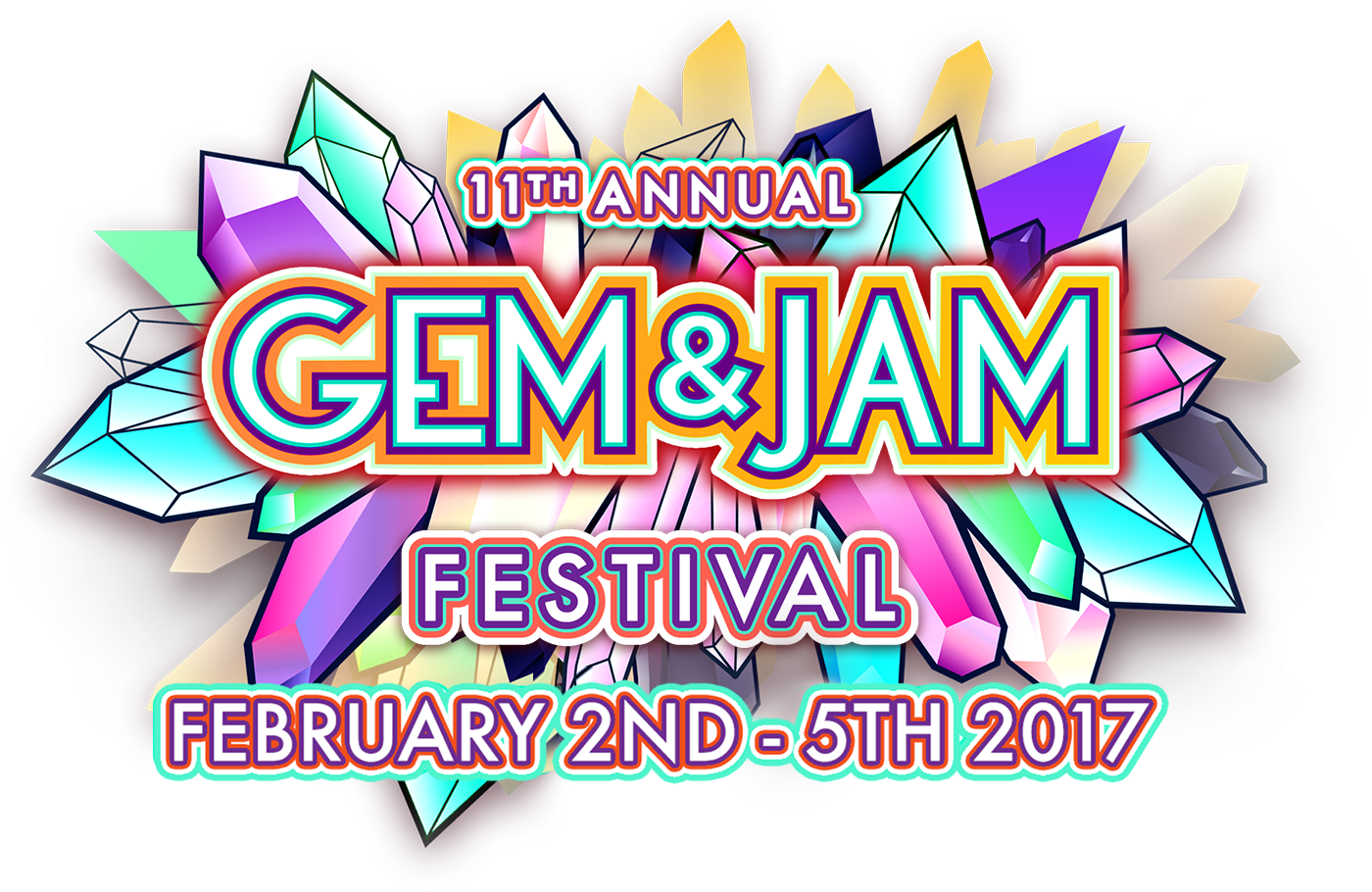 Gem and Jam Festival 2017 logo. Photo by: Gem and Jam Festival