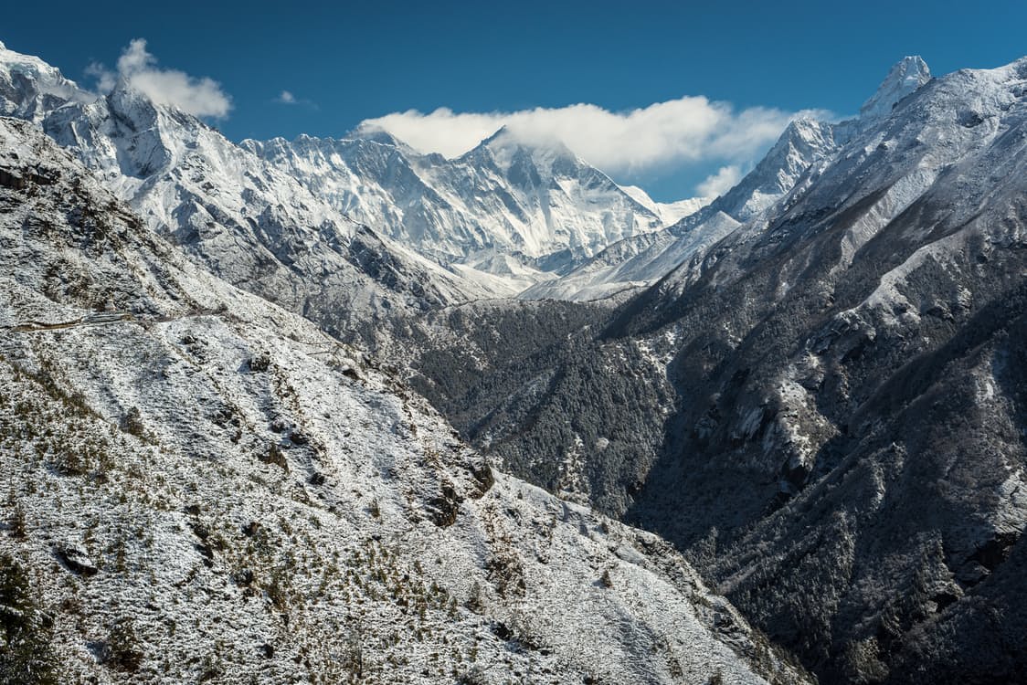 The Himalaya Mountains in Nepal. Photo by: Pexels.com