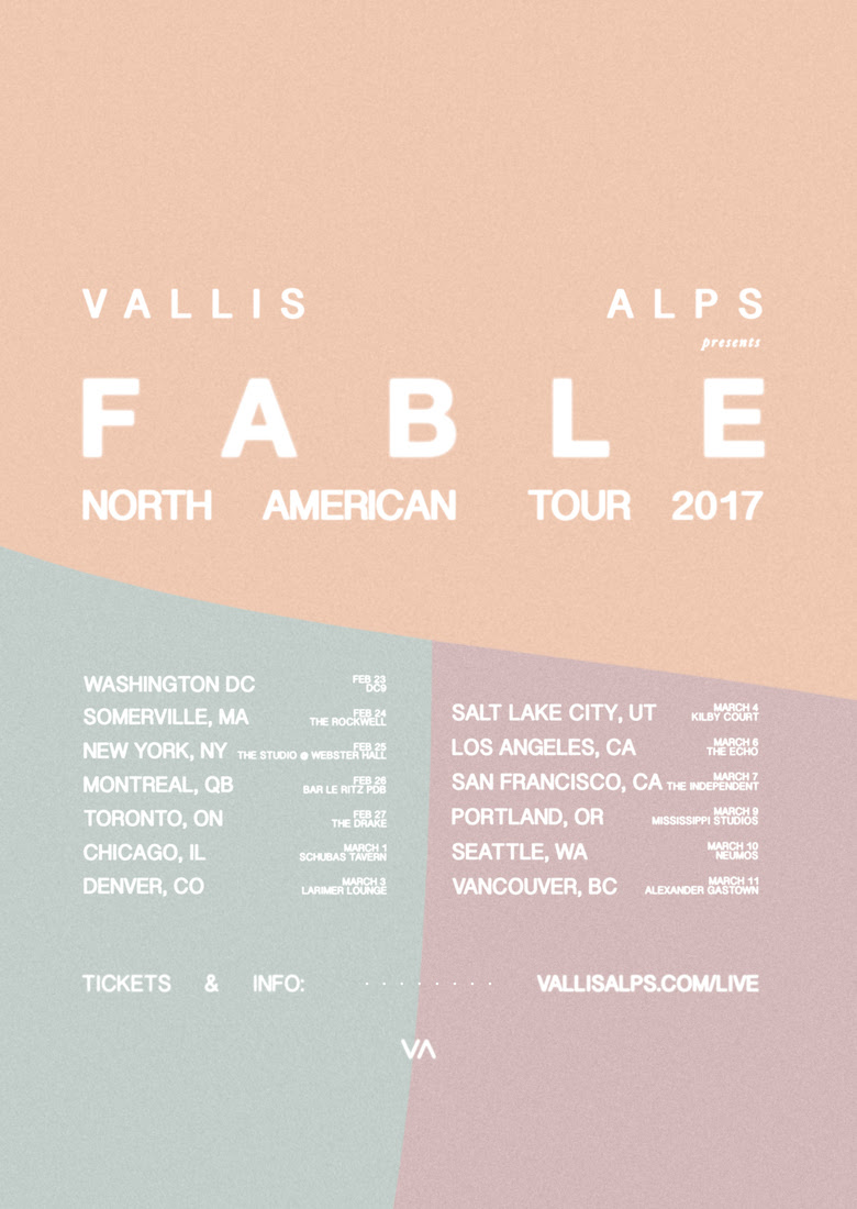 Vallis Alps, Australia electronic music producers, 2017 North American tour dates. Photo provided.