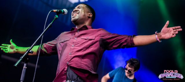 Antwaun Stanley, performing with Vulfpeck at Fool's Paradise 2017. Photo by: Jeremy Scott / Fool's Paradise Antwaun Stanley, performing with Vulfpeck at Fool's Paradise 2017. Photo by: Jeremy Scott / Fool's Paradise