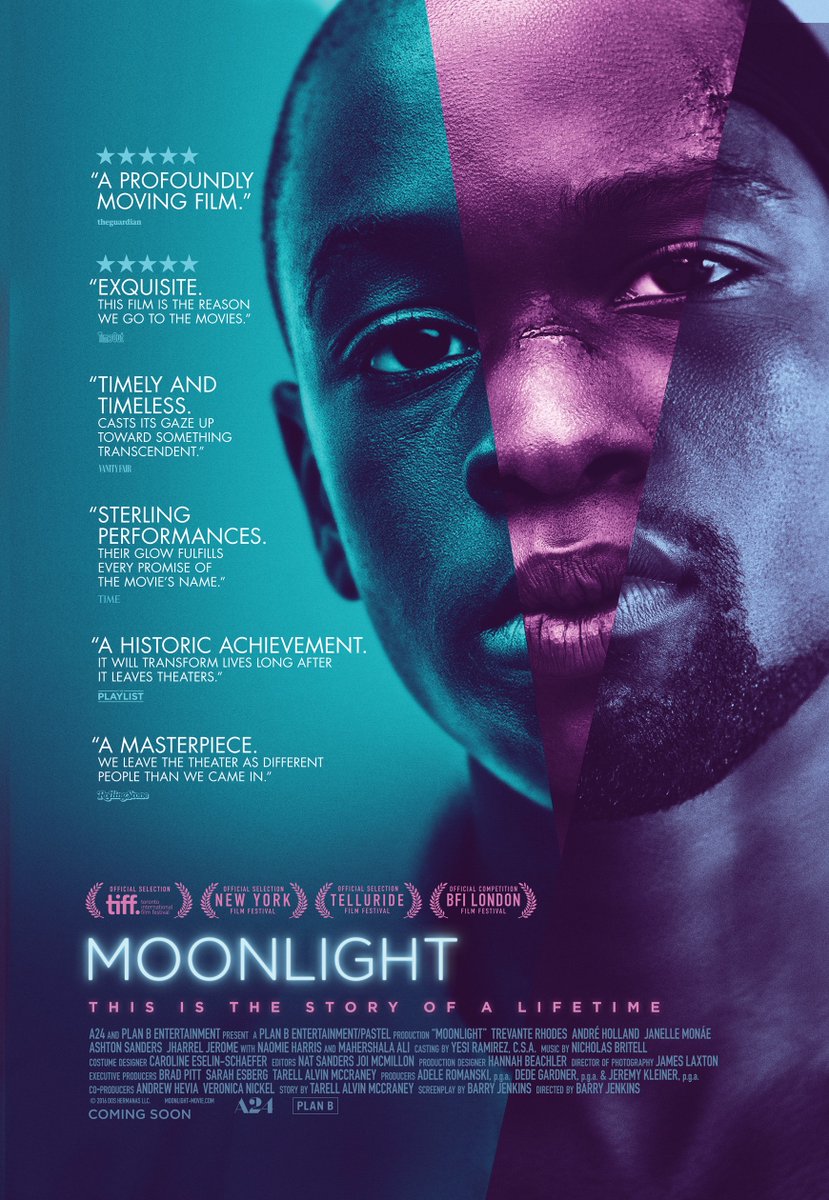 Moonlight poster. Photo by: Moonlight / Twitter