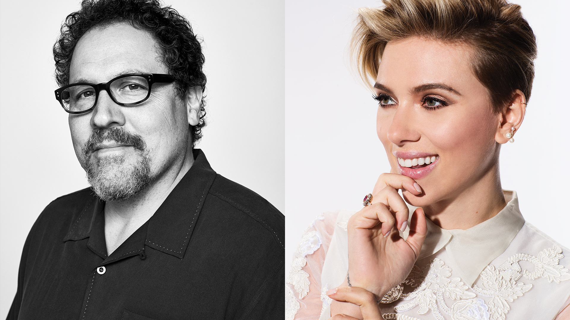 Tribeca Talks: Directors Series: Jon Favreau with Scarlett Johansson. Photo by: Tribeca Film Festival
