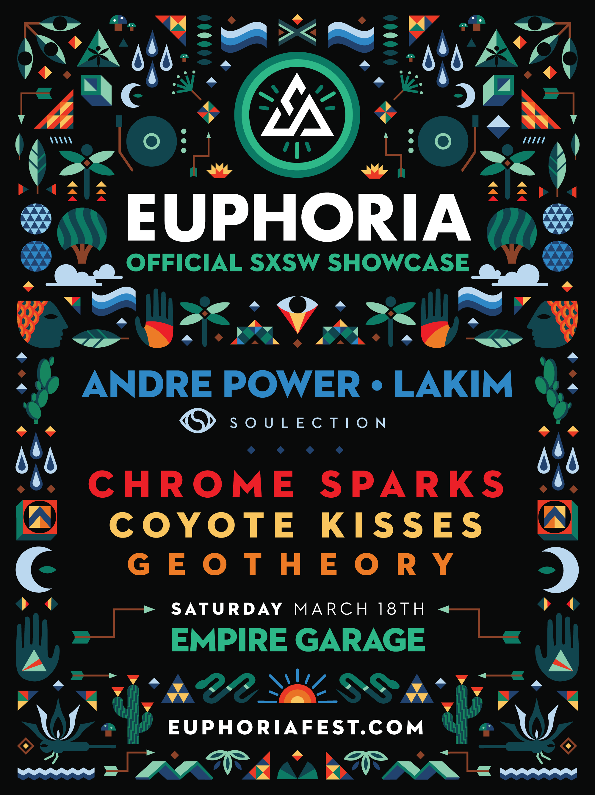 Euphoria music showcase at SXSW Music 2017. Photo provided.