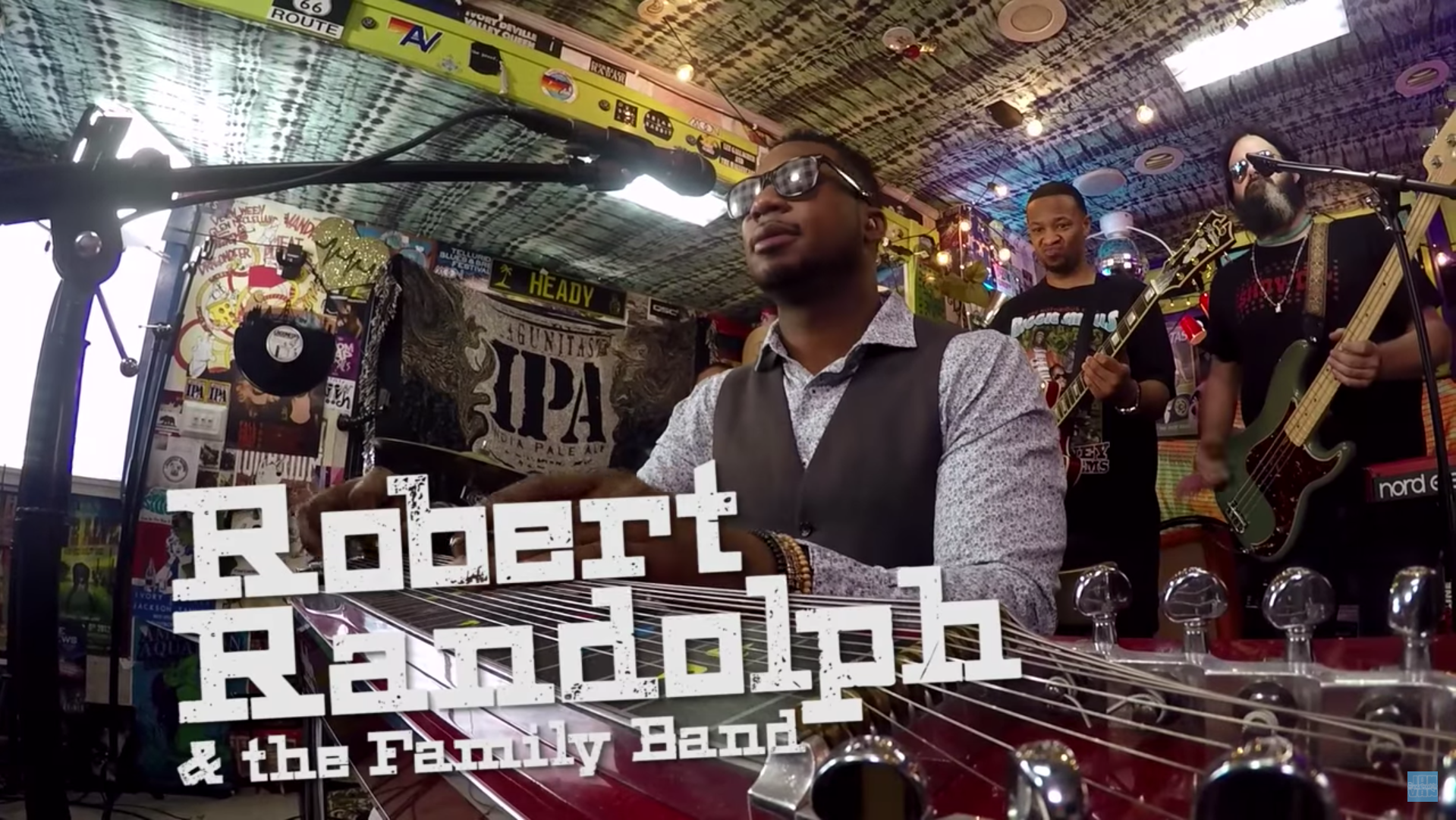 Robert Randolph and the Family Band at Jam in the Van. Photo by: Jam in the Van / YouTube