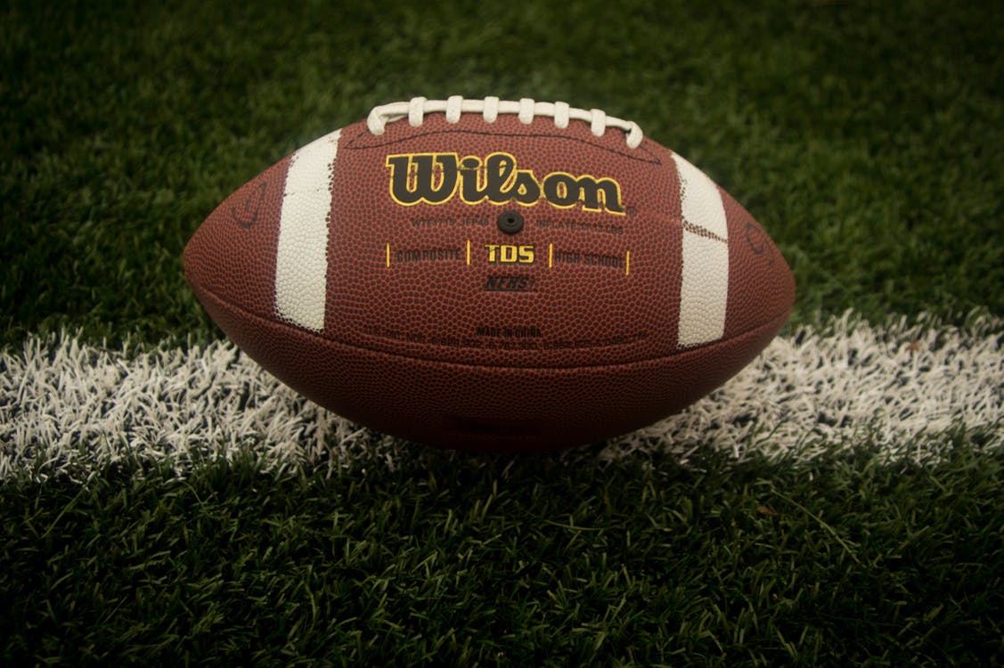NFL football. Photo by: Pexels.com