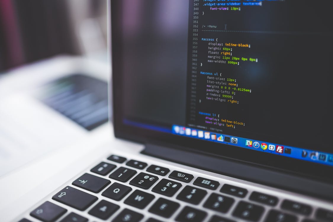 Coding on a computer. Photo by: Negative Space / Pexels.com