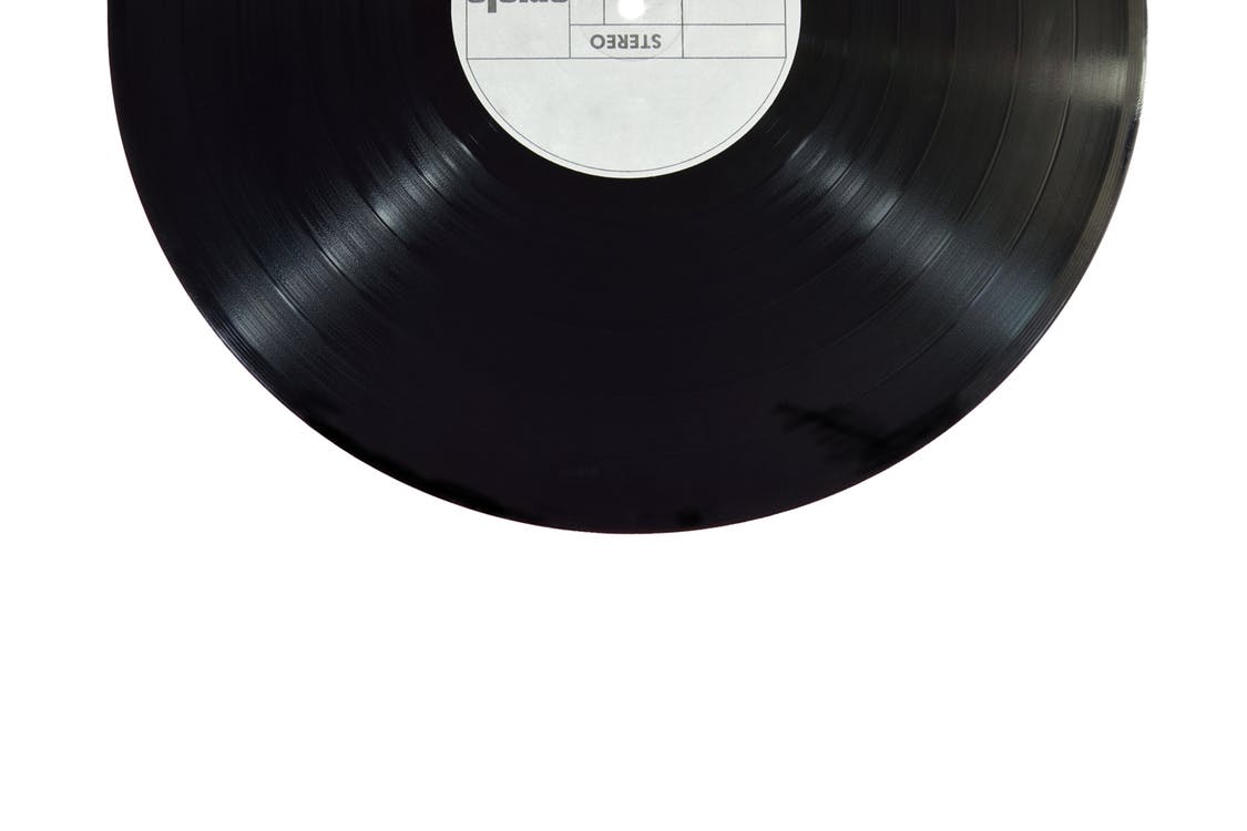 Vinyl record. Photo by: Pexels.com