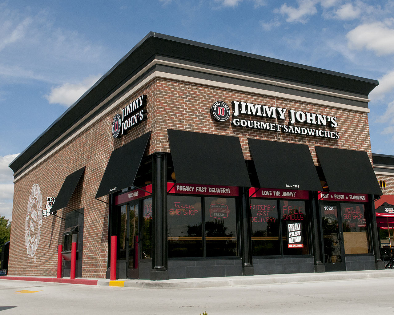 Jimmy John's in Urbana, Illinois. Photo by: Jimmy John's Franchise, LLC / Wikimedia Commons