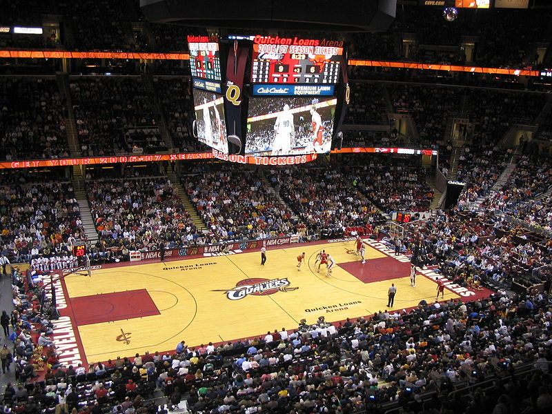 Quicken Loans Arena. Photo by: CyberTootie / Wikimedia Commons