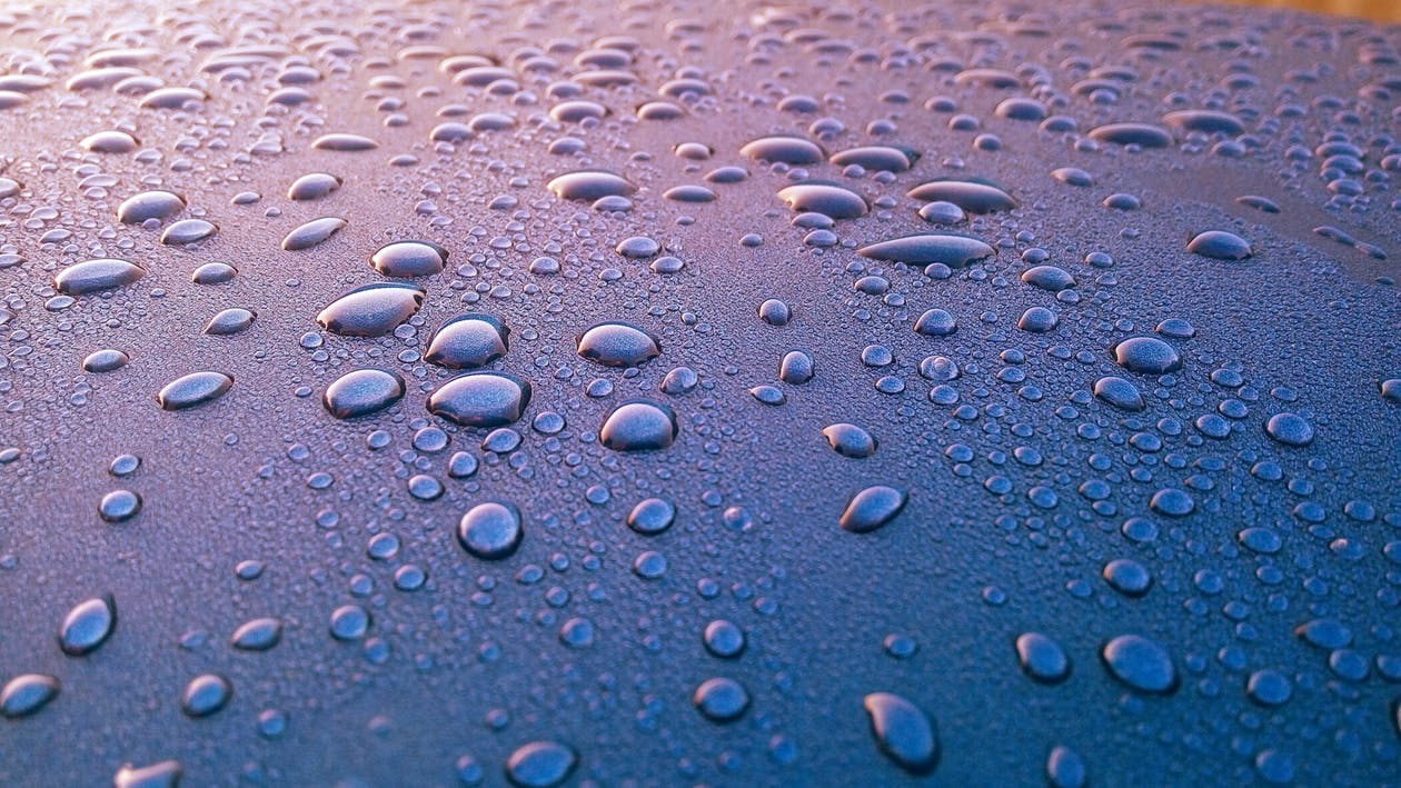 Raindrops. Photo by: Pexels.com