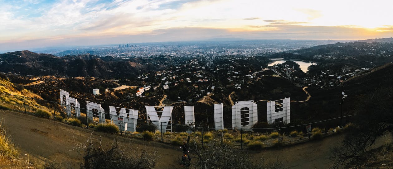 Los Angeles hosts the famous Hollywood sign. Photo by: Pexels.com