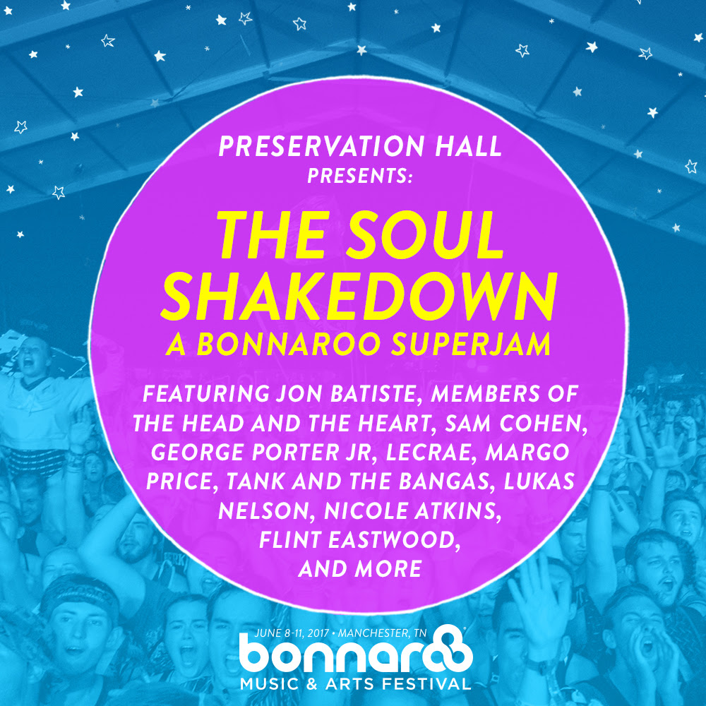 Bonnaroo soul music Superjam lineup. Photo by: Bonnaroo