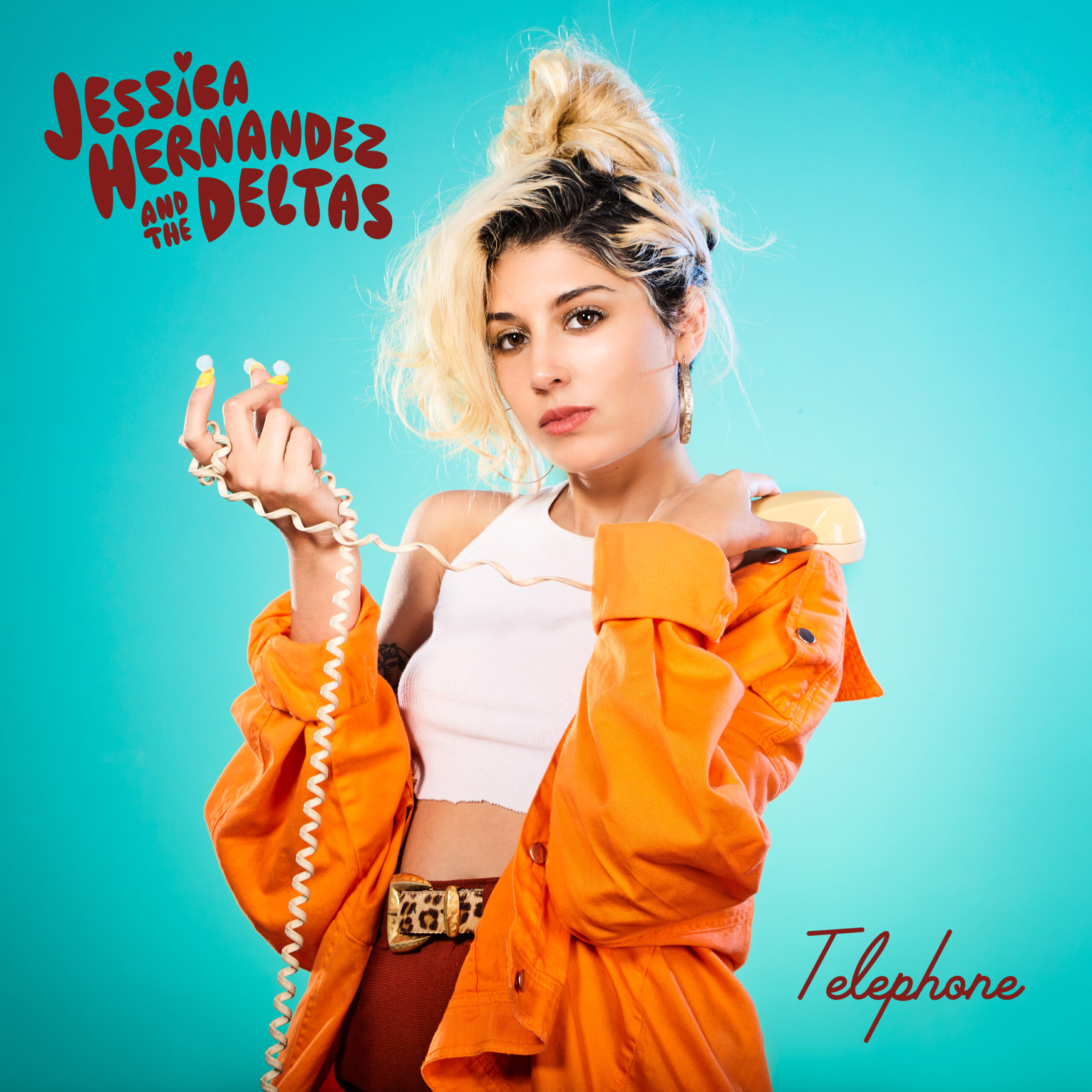 Telephone album cover. Photo by: Jessica Hernandez & The Deltas
