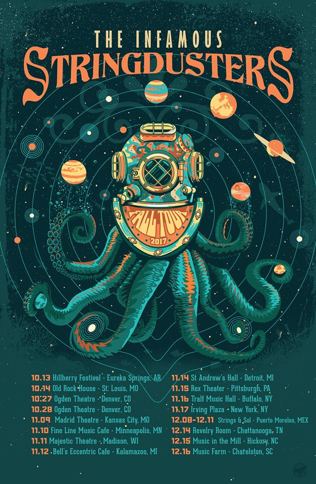 The Infamous Stringdusters tour dates. Photo by: The Infamous Stringdusters / Twitter