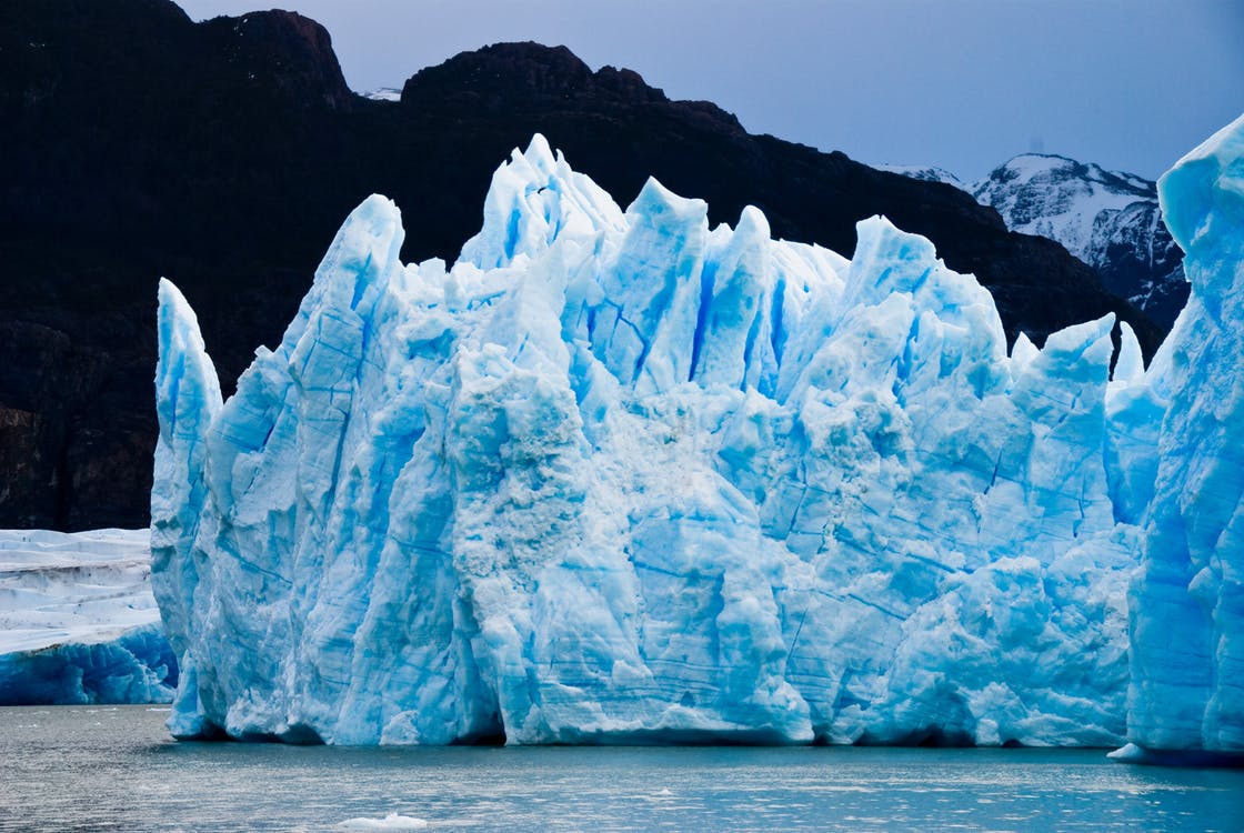 An iceberg in water. Photo by: Pexels.com