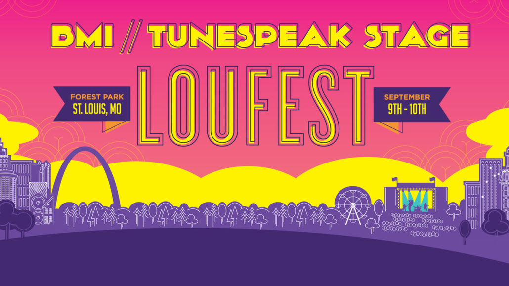 BMI/Tunespeak Stage at LouFest. Photo by: LouFest