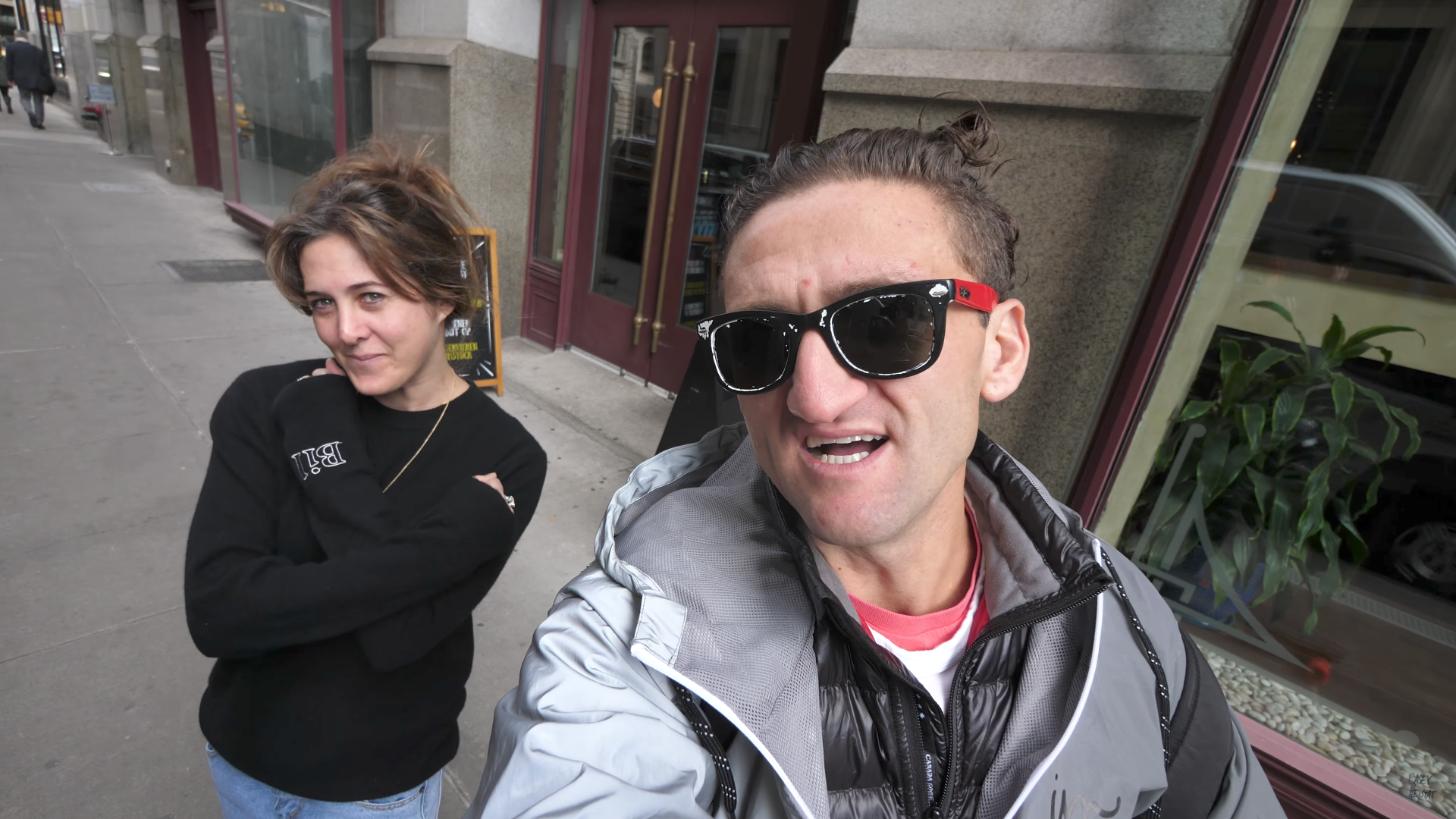 Casey and Candice. Photo by: Casey Neistat / YouTube