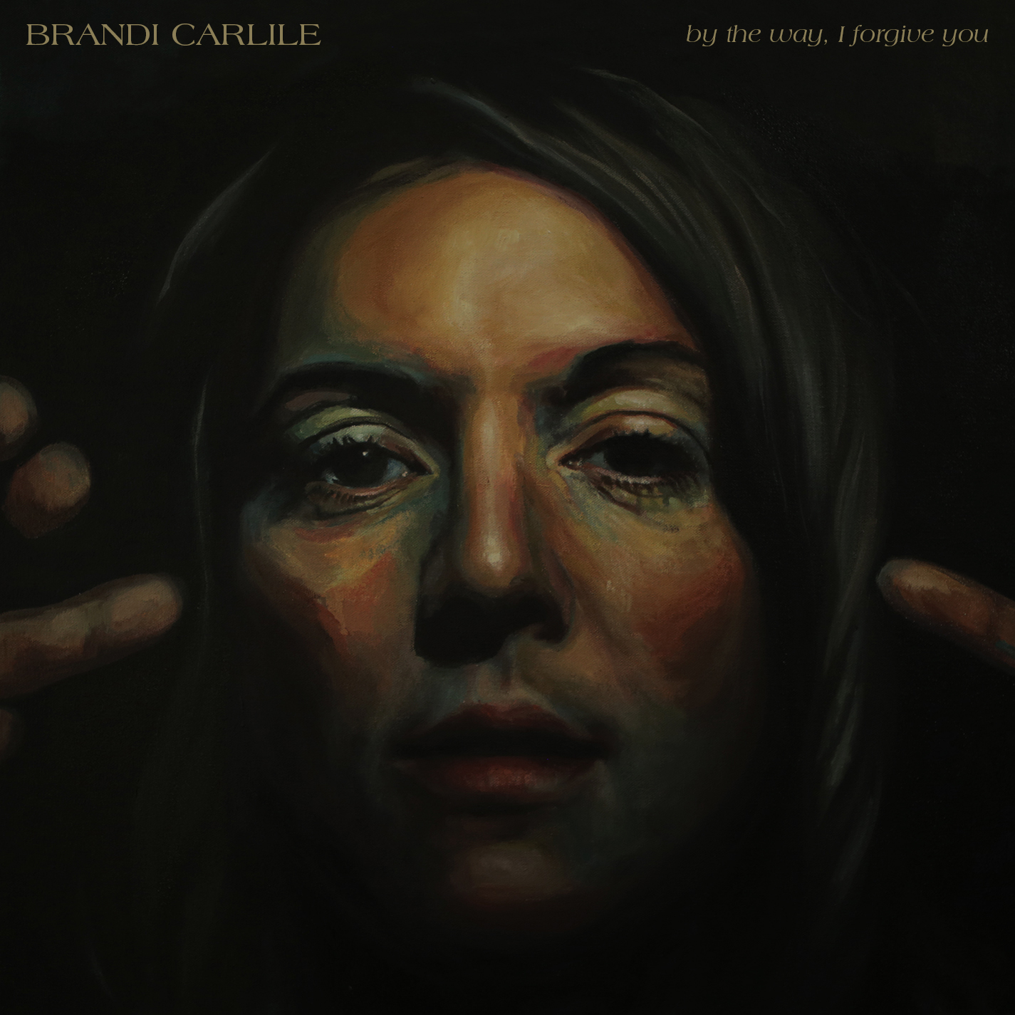 Brandi Carlile album cover art painting by Scott Avett. Photo provided.