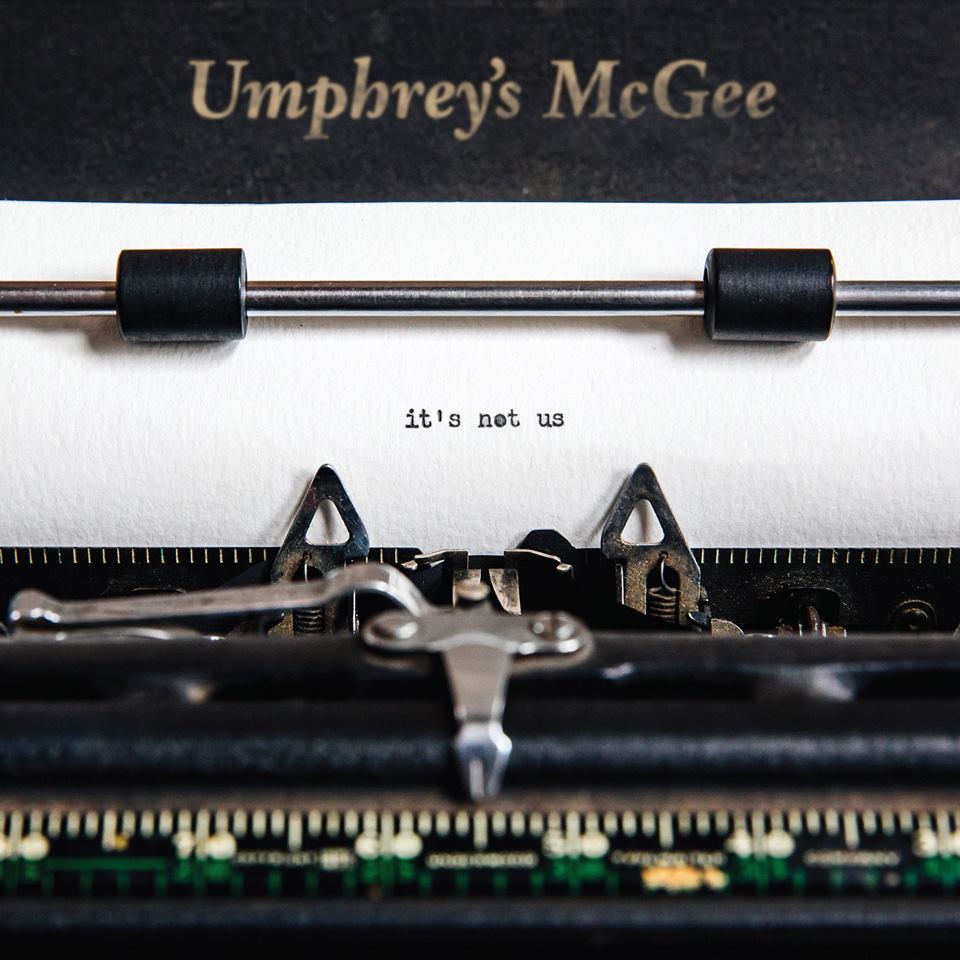 Album cover for 'it's not us' by Umphrey's McGee. Photo by: Umphrey's McGee