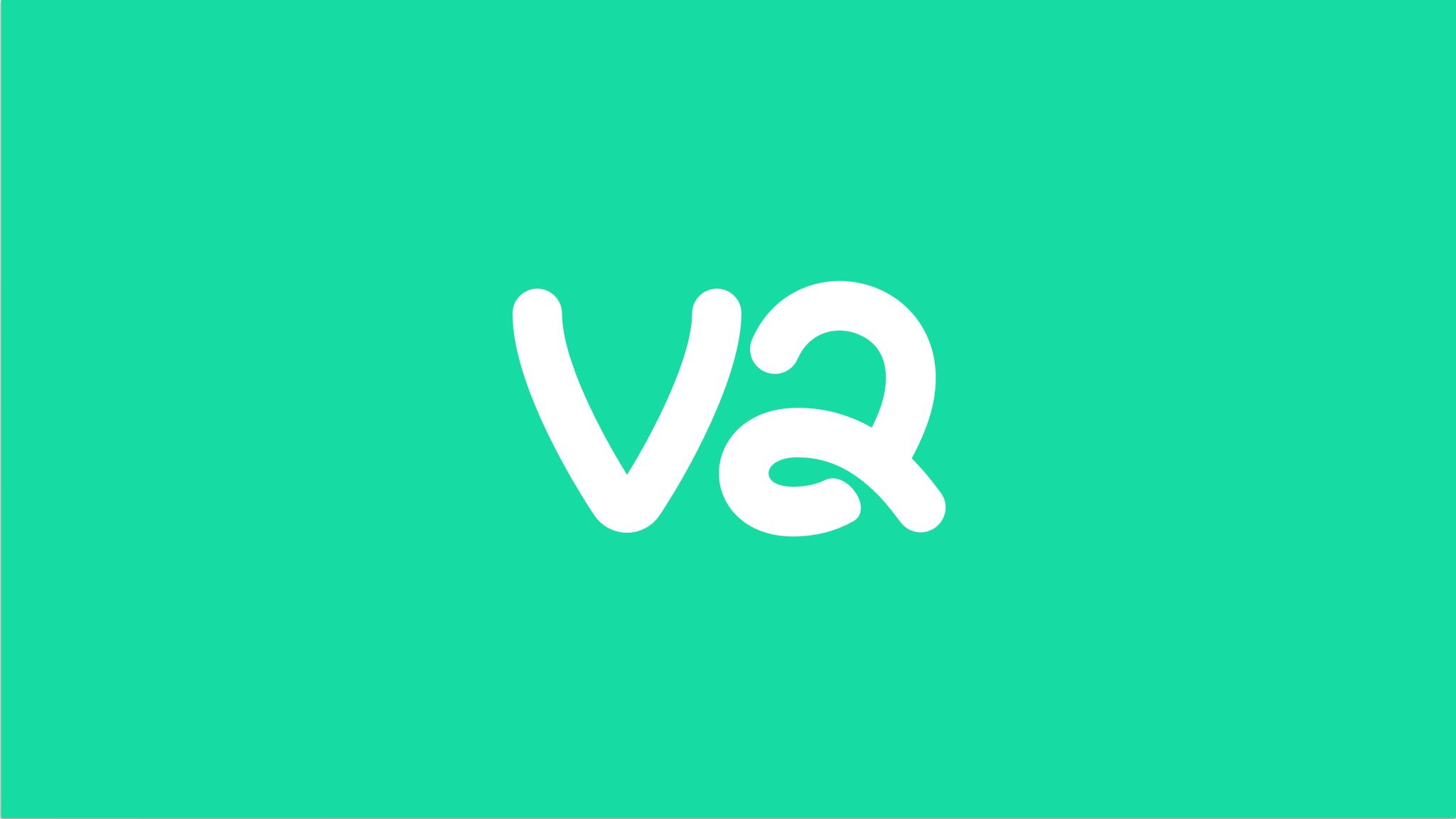 v2 logo. Photo by: Dom Hofmann / Twitter