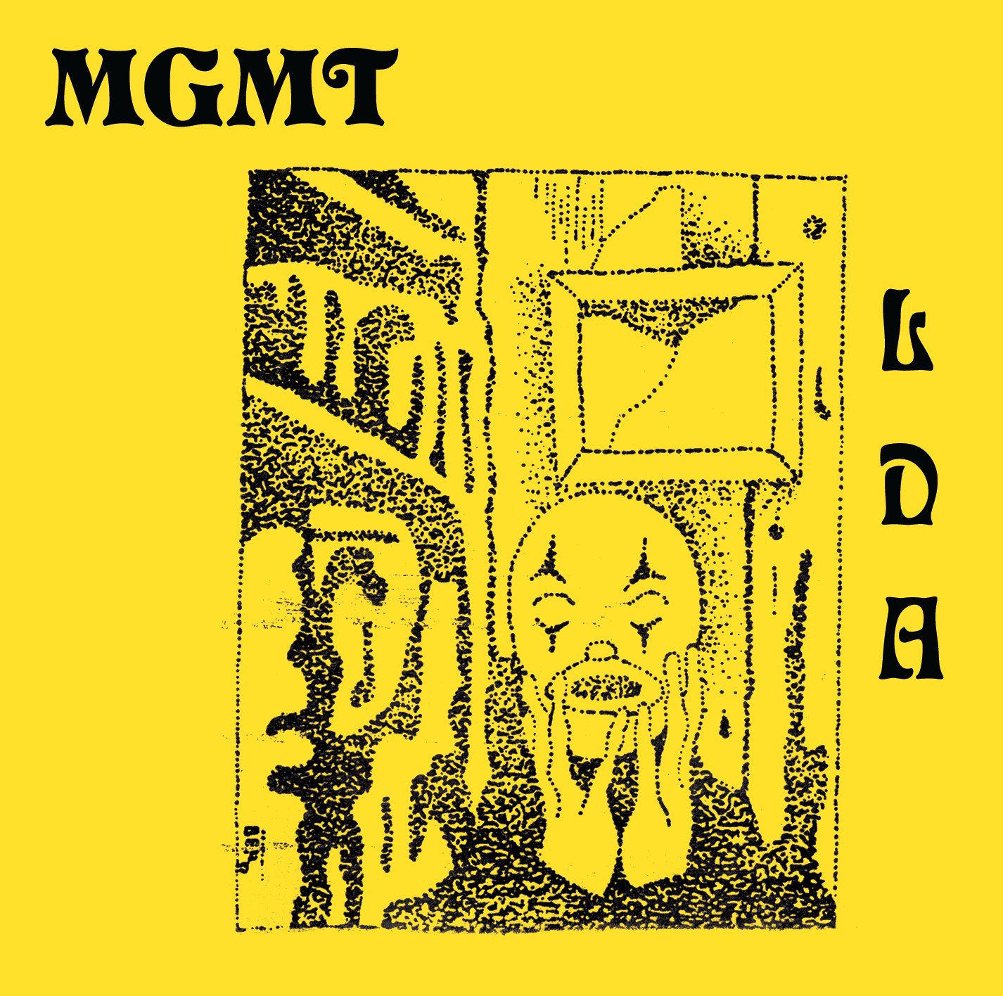 Little Dark Age album cover. Photo by: MGMT