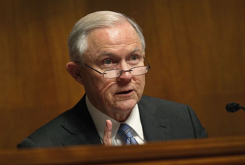 Jeff Sessions, Attorney General of the United States. Photo by: U.S. Customs and Border Protection / Wikimedia Commons