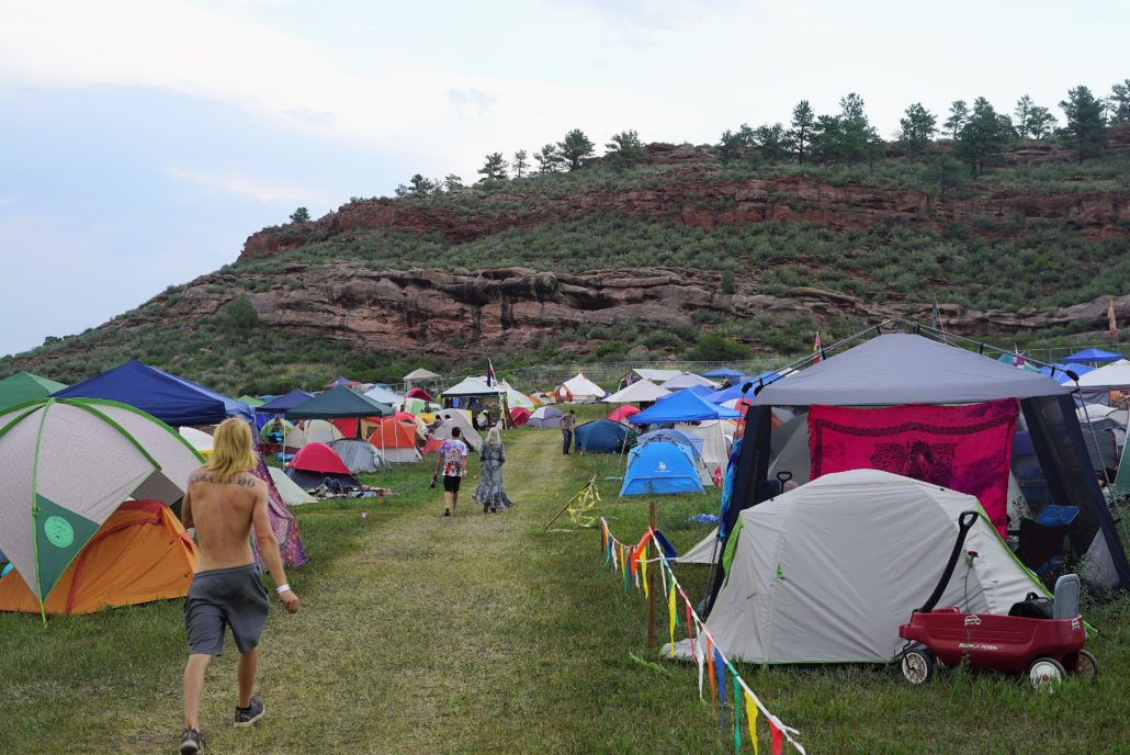 Camping at ARISE Music Festival. Photo by: Samantha Harvey