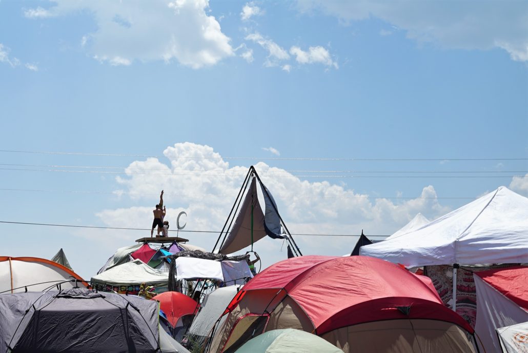 Tent city. Photo by: Samantha Harvey