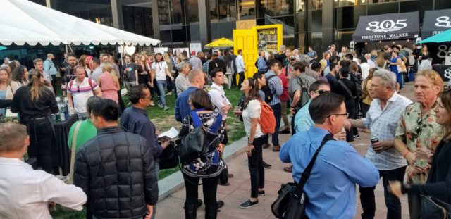 Denver Startup Week Block Party at Skyline Park in downtown Denver. Photo taken on Monday, September 24 by Matthew McGuire.