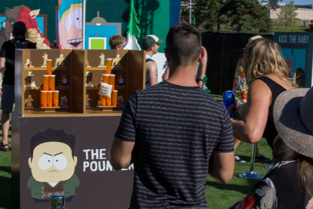 South Park theme area at Grandoozy 2018. Photo by: Matthew McGuire