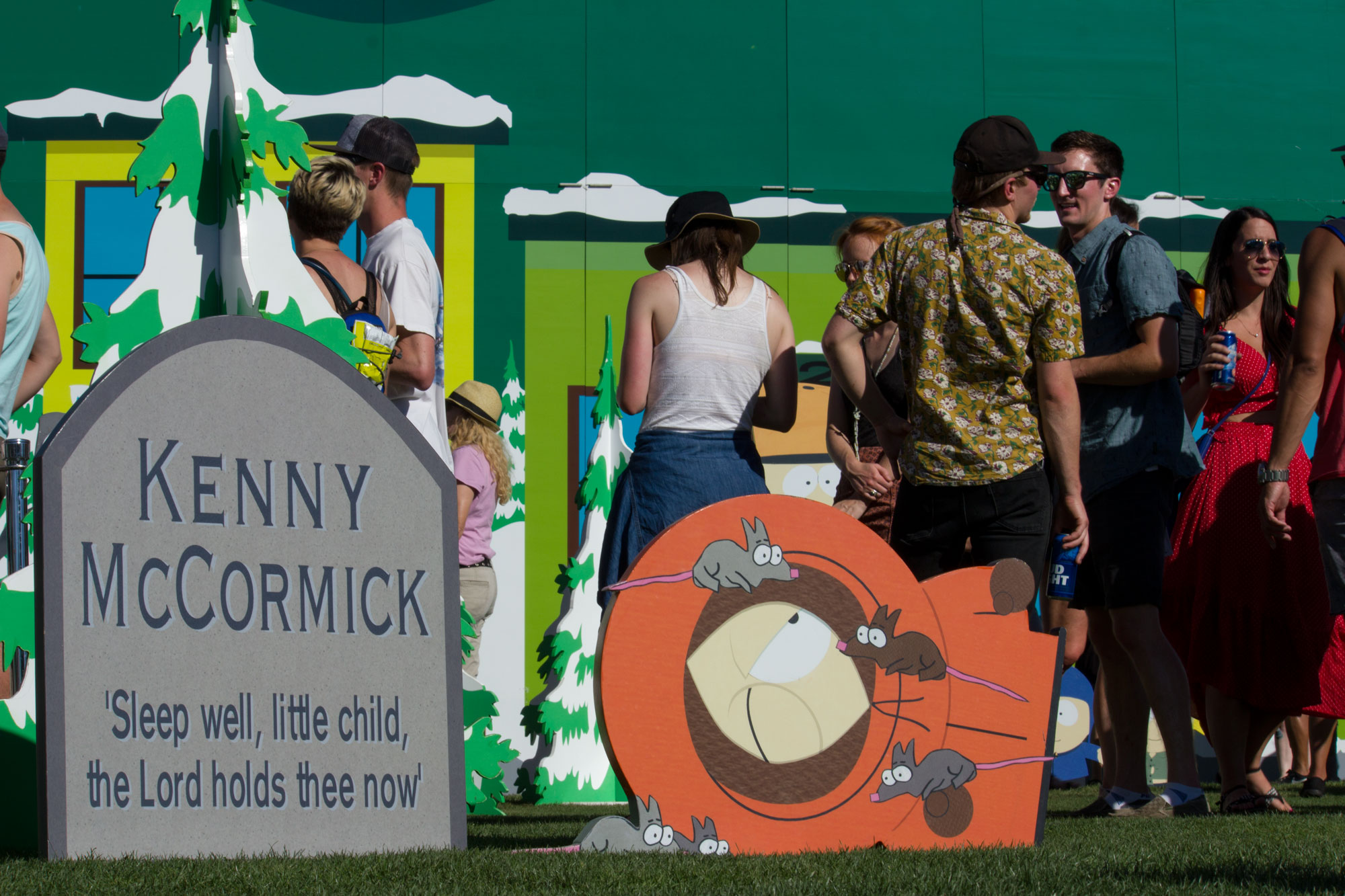 South Park theme area at Grandoozy 2018. Photo by: Matthew McGuire